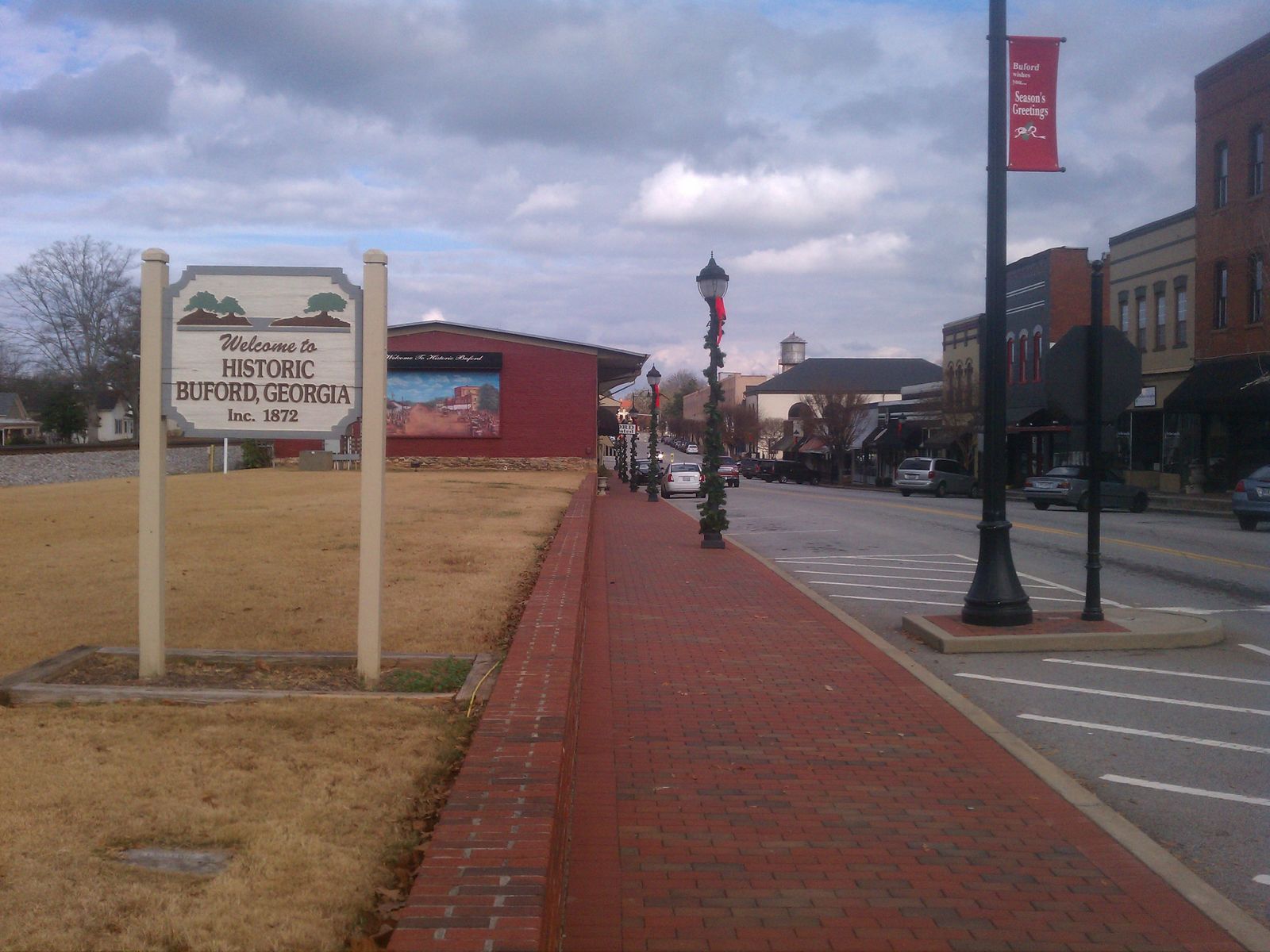 Main Street in downtown Buford
